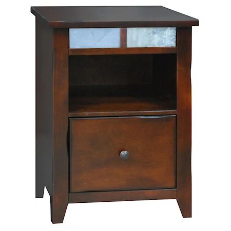 File Cabinet with Shelf